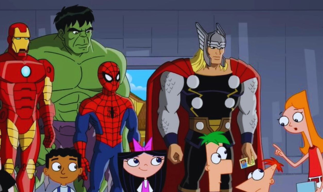 Screenshot from Phineas and Ferb: Mission Marvel (2013)