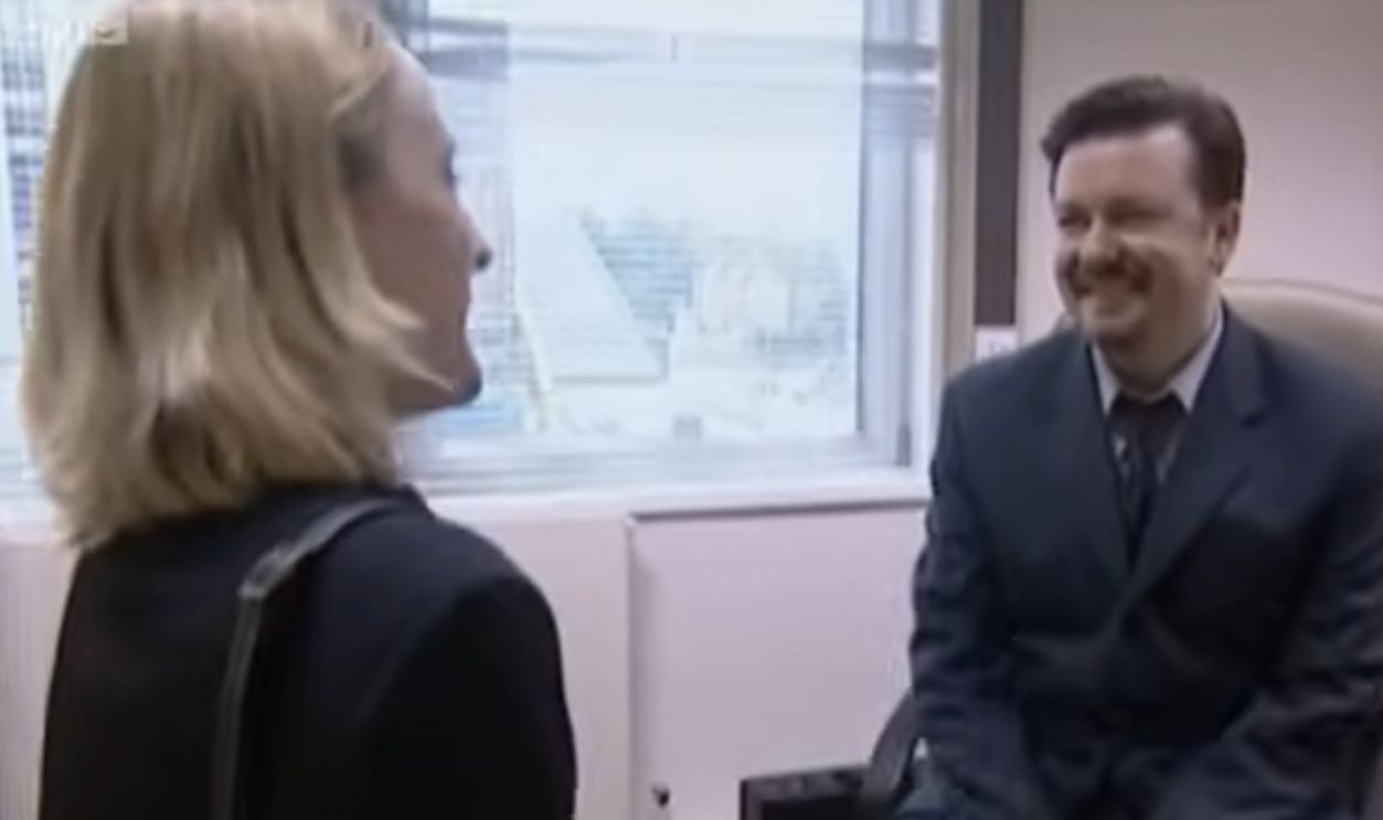 Screenshot from The Office (UK) (2001)