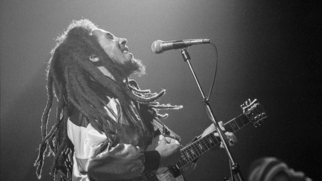 Bob Marley & The Wailing Wailers on stage