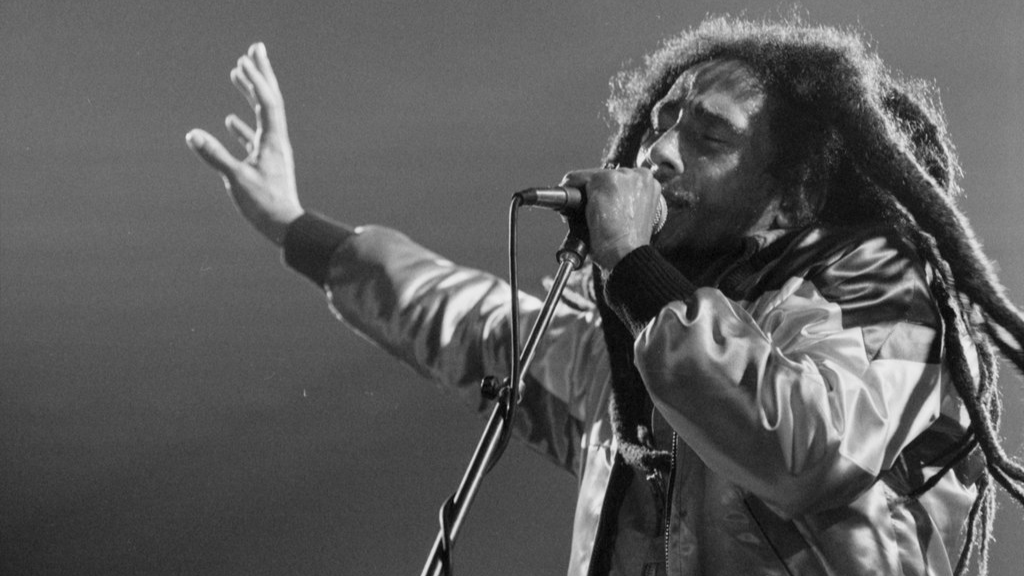 Bob Marley & The Wailing Wailers on stage