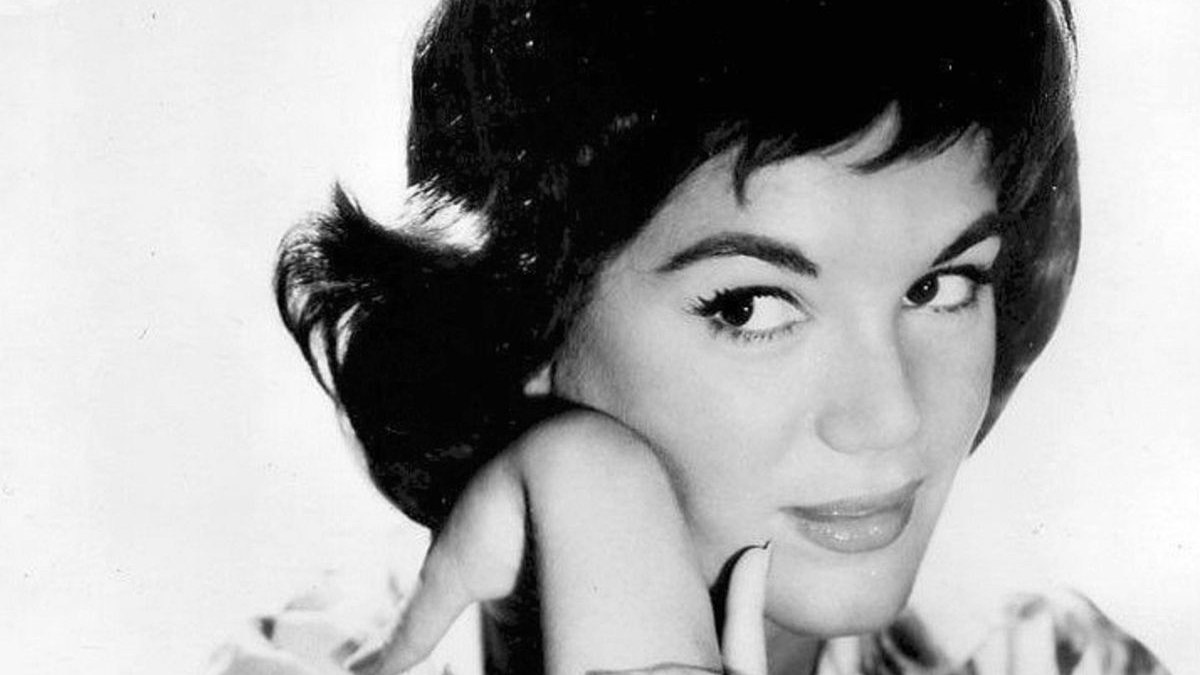 B&W Portrait of Connie Francis - 1961