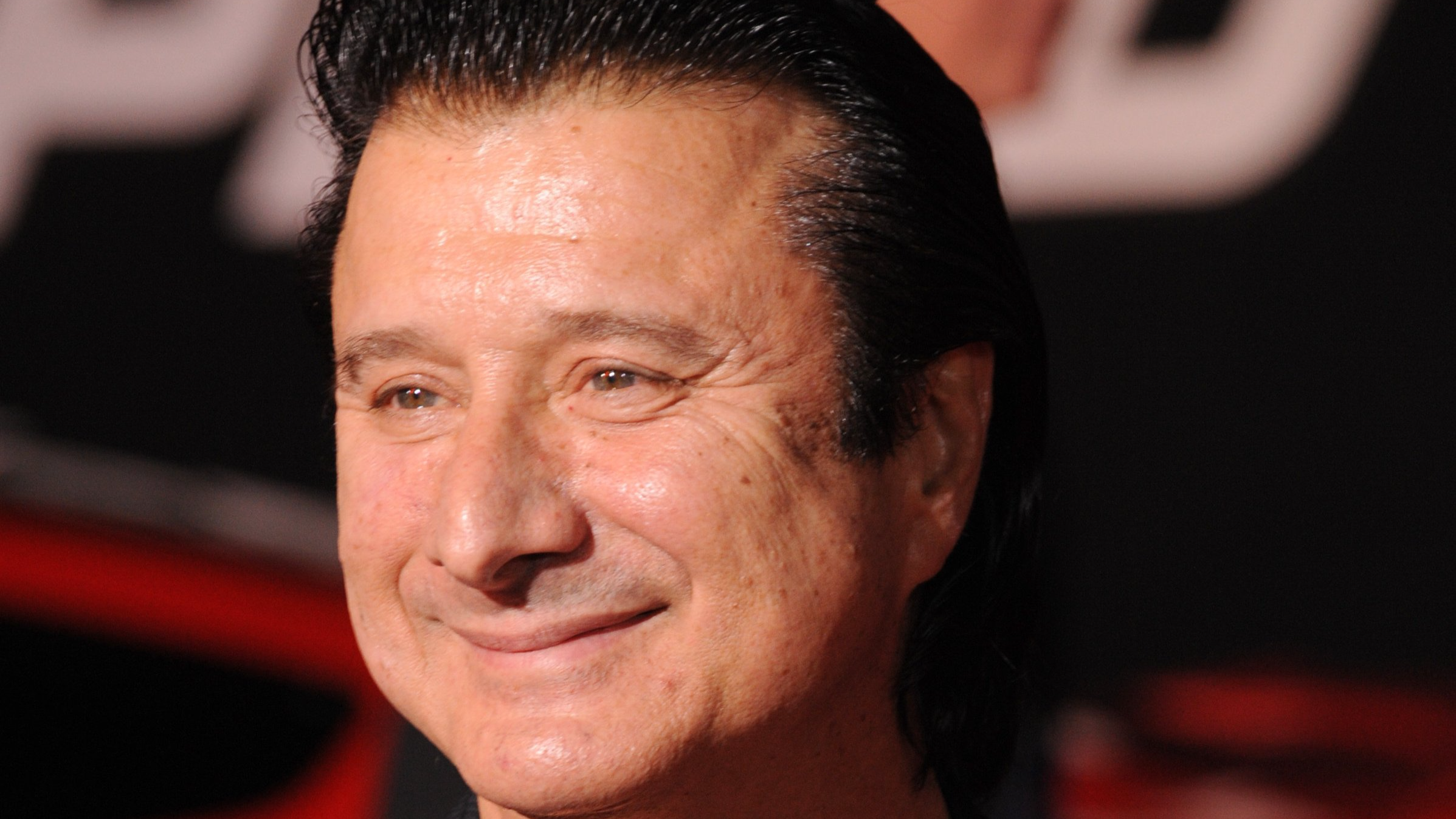 Steve Perry at the U.S. premiere of "Need for Speed"