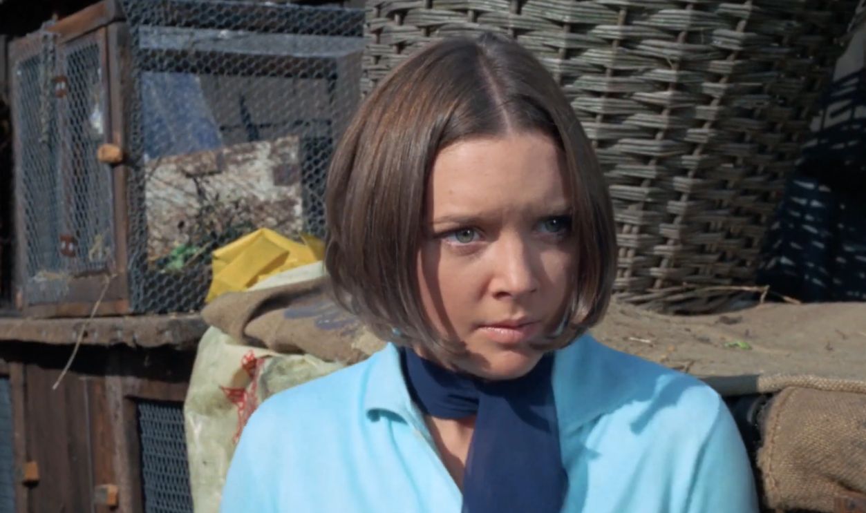 Screenshot from And Soon the Darkness (1970)