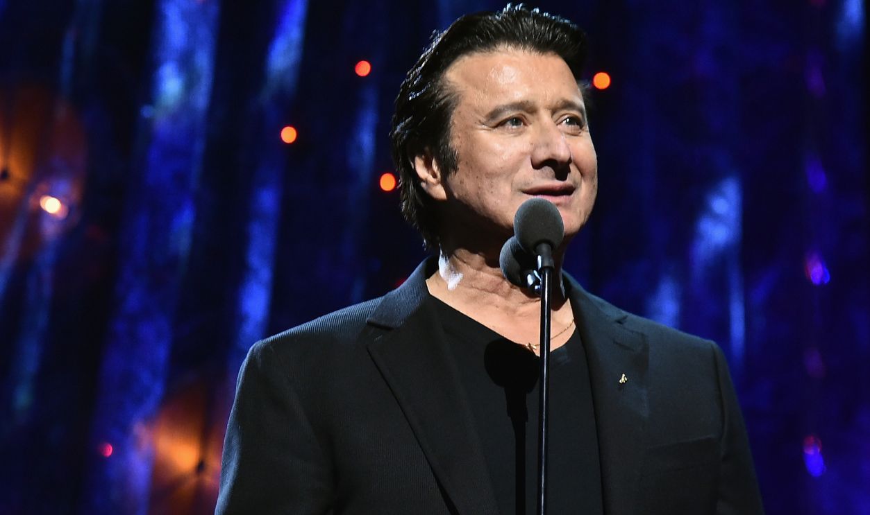 2017 Inductee Steve Perry of Journey speaks onstage at the 32nd Annual Rock & Roll Hall Of Fame Induction Ceremony at Barclays Center on April 7, 2017 in New York City. The event will broadcast on HBO Saturday, April 29, 2017 at 8:00 pm ET/PT 