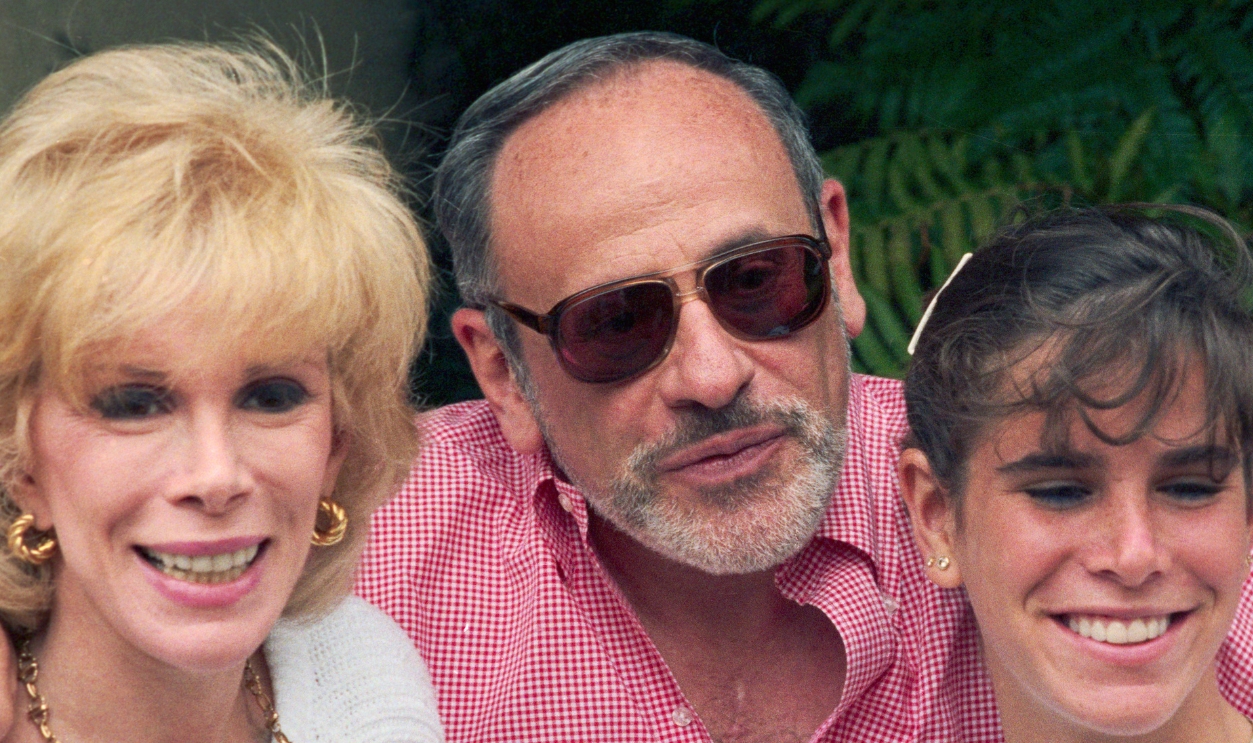 Shot of Joan Rivers With Husband Edgar and Daughter Melissa