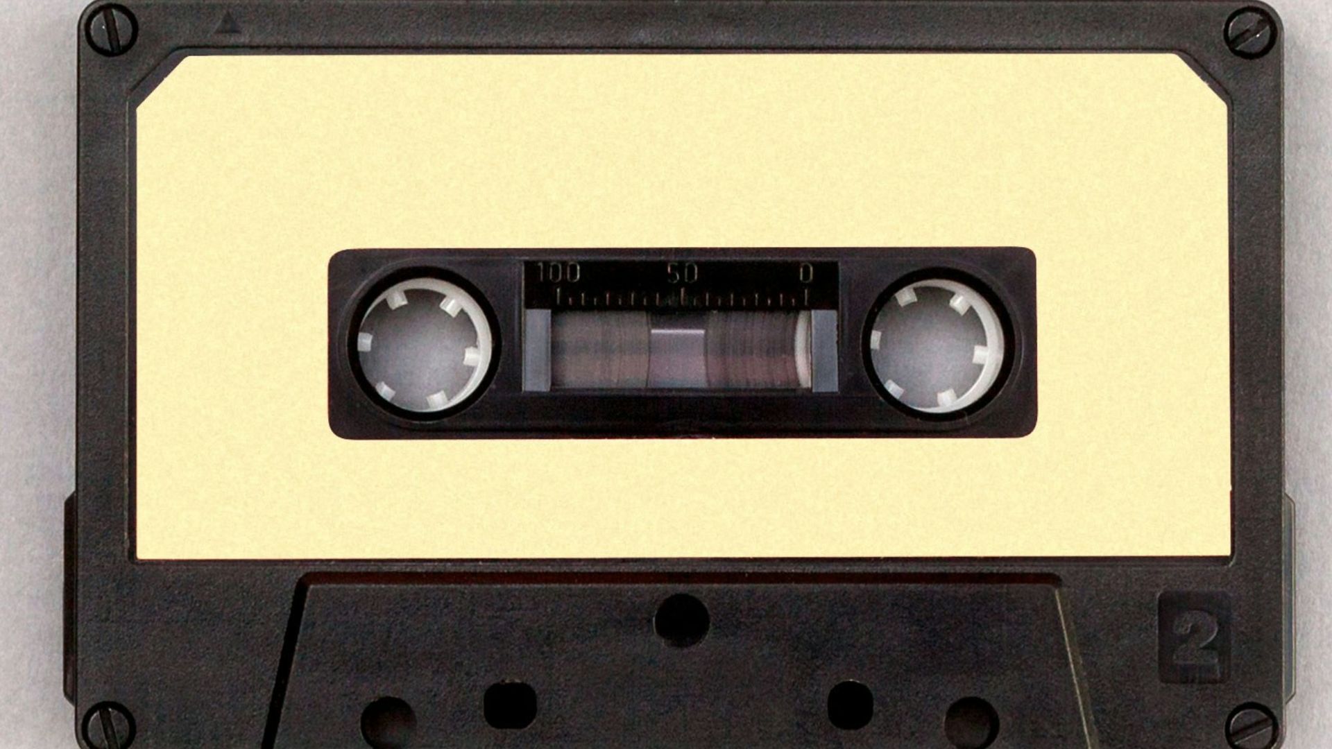 photo of black and brown cassette tape