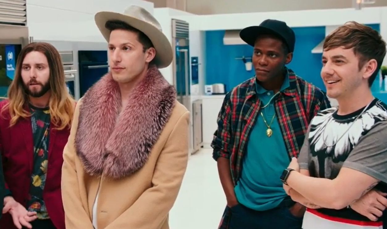 Screenshot from Popstar: Never Stop Never Stopping (2016)