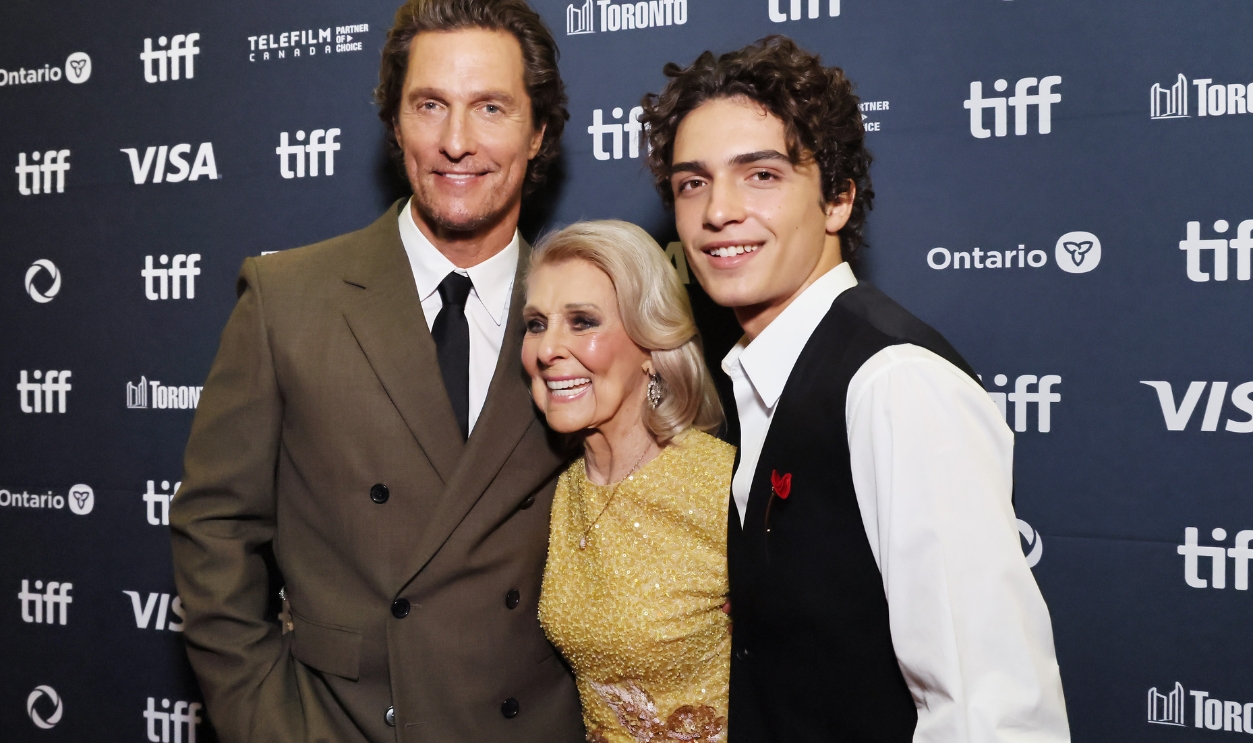 Matthew Mcconaughey, Mary Kathlene Mccabe And Levi Alves Mcconaughey Gettyimages-2233931088