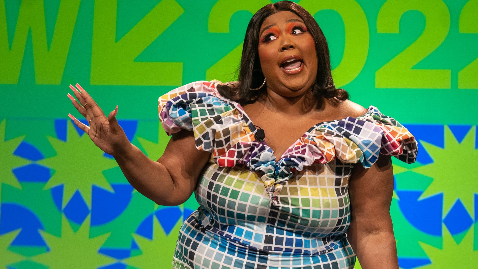 File:Lizzo and Angela Yee @ SXSW 2022.jpg