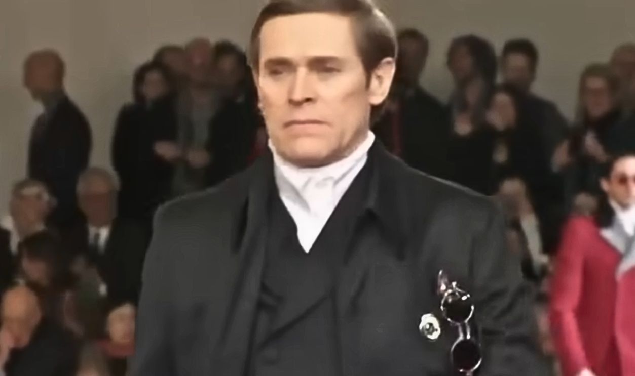 Willem Dafoe at Prada Menswear Fall/Winter 2012