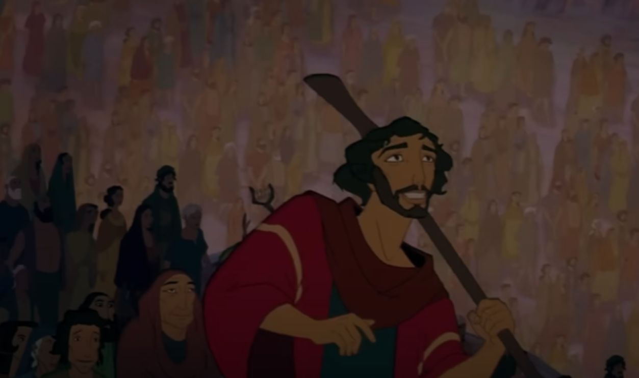Screenshot from The Prince of Egypt (1998)
