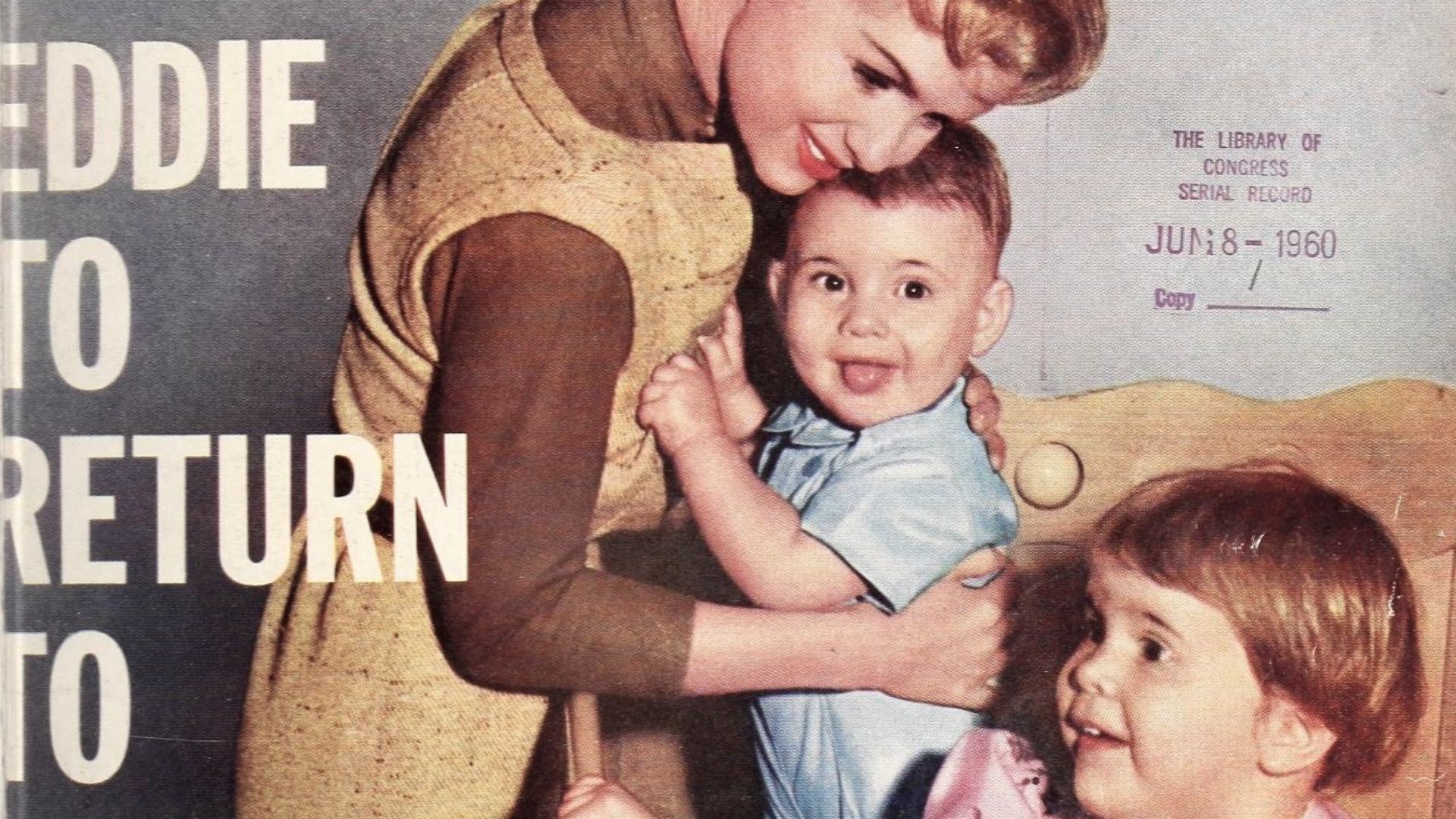 File:Debbie Reynolds with Todd and Carrie, 1960.jpg