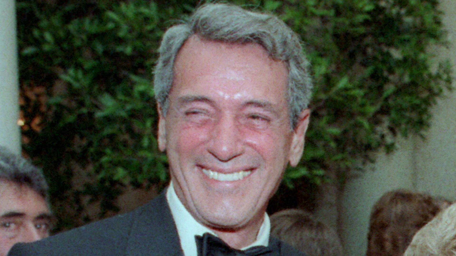 File:President Ronald Reagan and Nancy Reagan with Rock Hudson.jpg