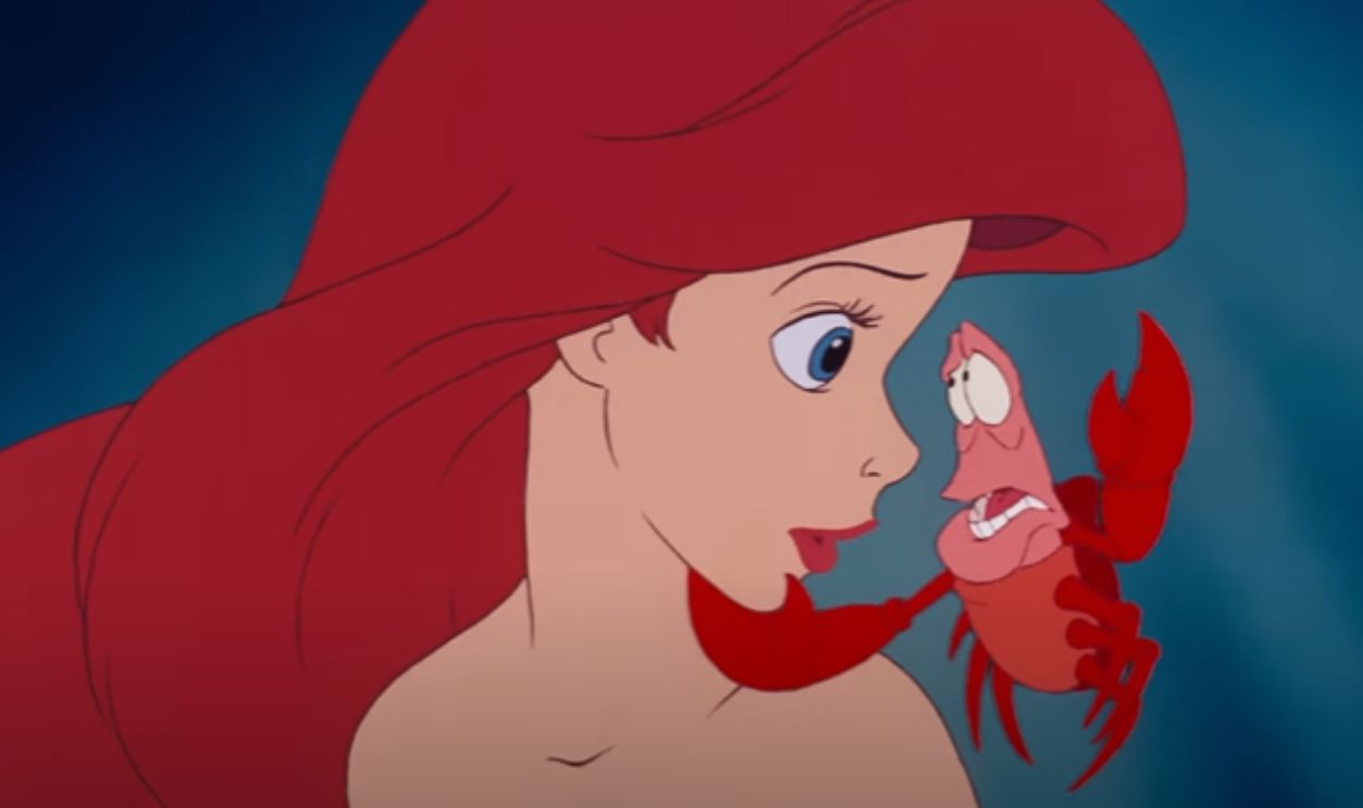 Screenshot from The Little Mermaid (1989)
