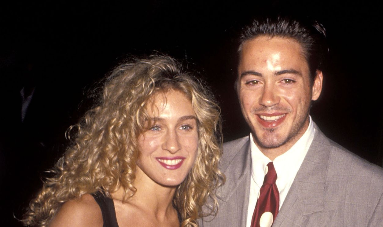  Actress Sarah Jessica Parker and actor Robert Downey, Jr. attend the 