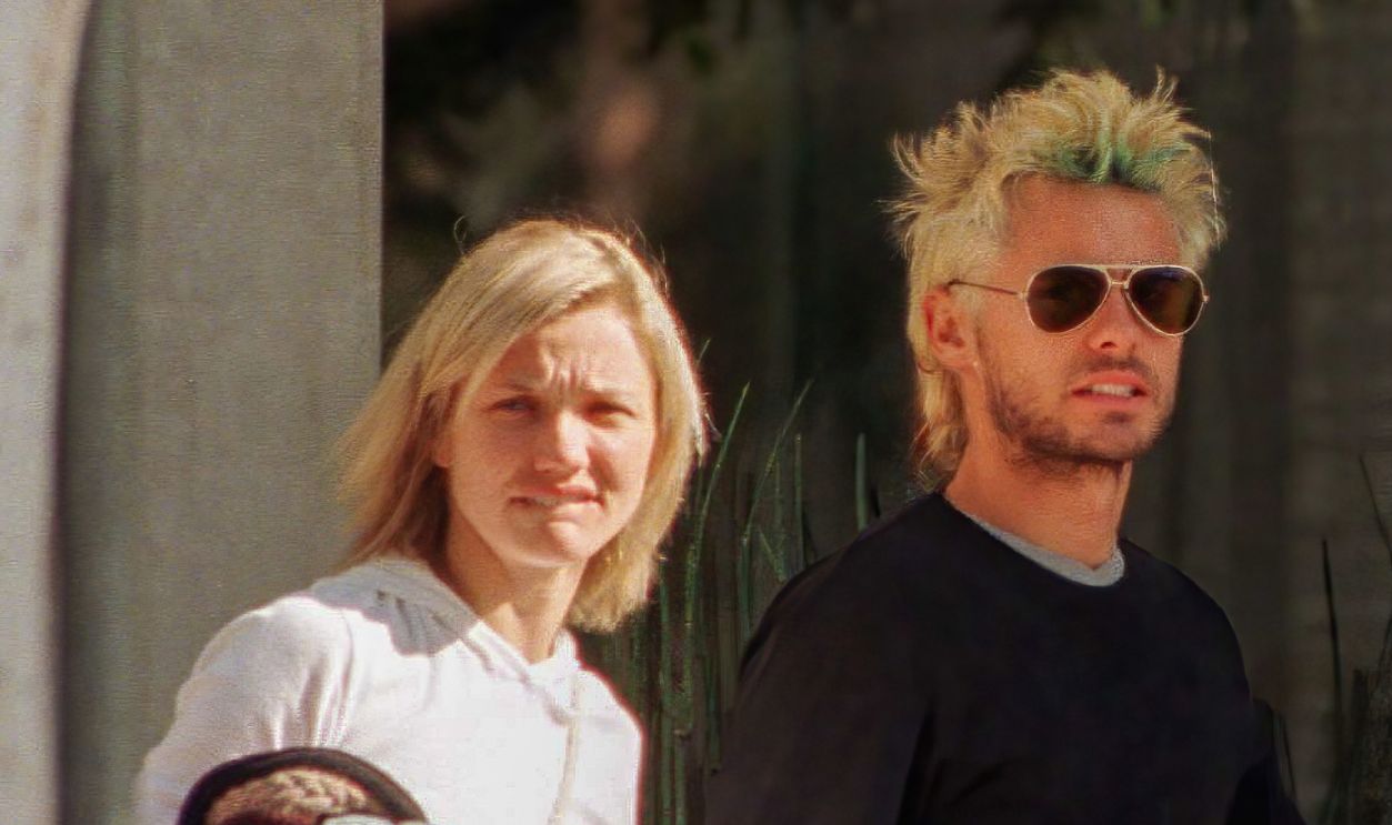 Cameron Diaz and Jared Leto are seen on January 03, 2000 in Los Angeles, California. 