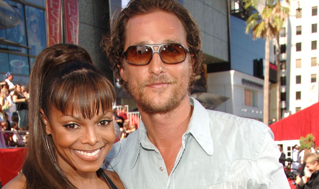  Janet Jackson and Matthew McConaughey 
