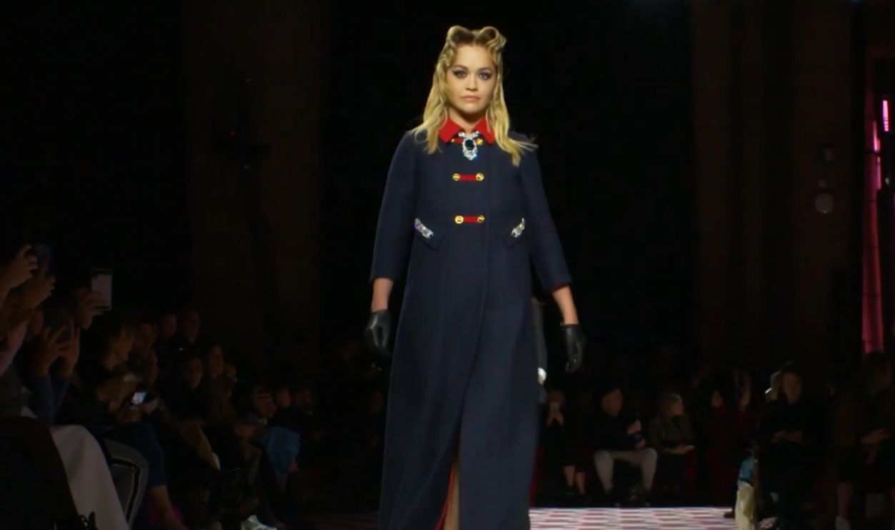 Rita Ora At Miu Miu Fall 2020