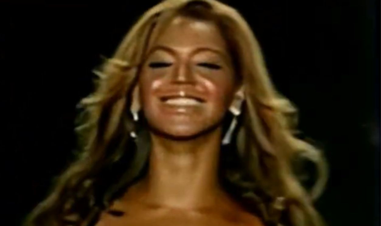 Beyonce At Fashion For Relief With Naomi Campbell