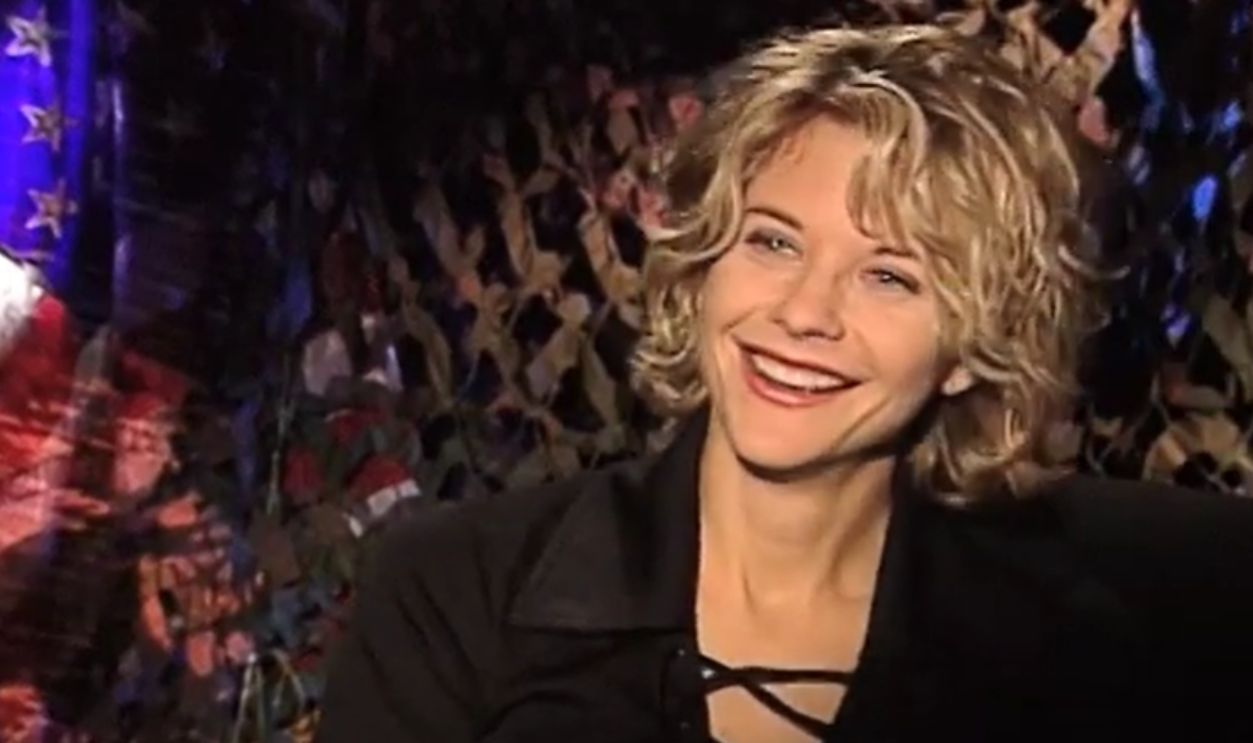 Smiling During Early Press Tour