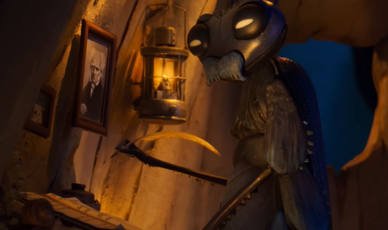 Screenshot from Guillermo del Toro’s Pinocchio (2022)