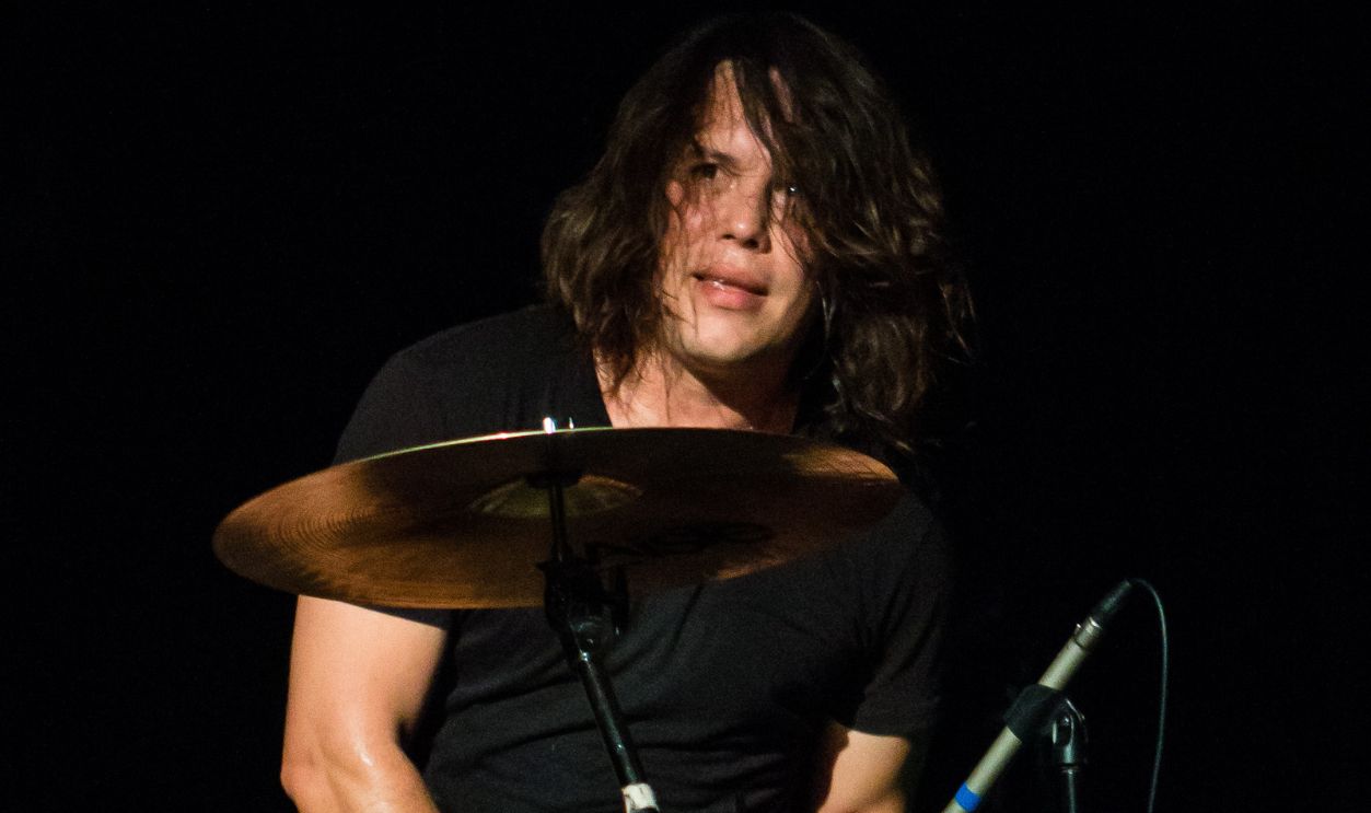 Drummer Nick Lucero performs on Day 1 of the Sunset Strip Music Festival on August 16, 2012 in West Hollywood, California.