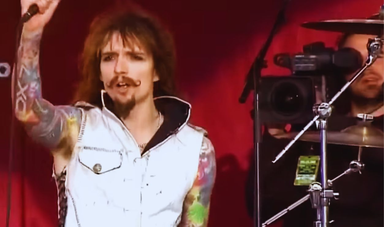 Screenshot from Permission to Land (2003)