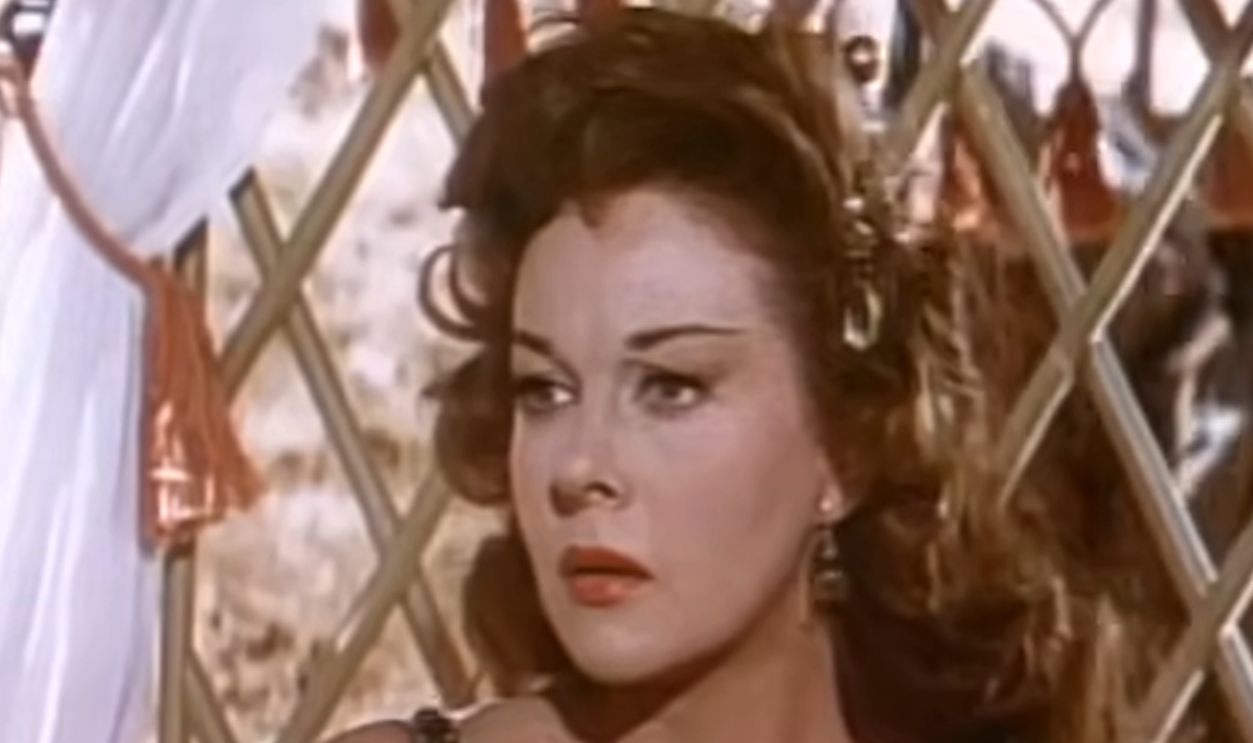 Screenshot from The Conqueror (1956)