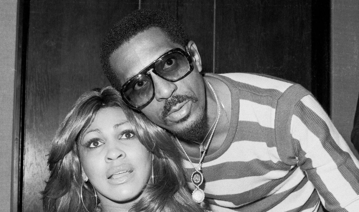 Tina Turner and Ike Turner, portrait, London, October 1975. 