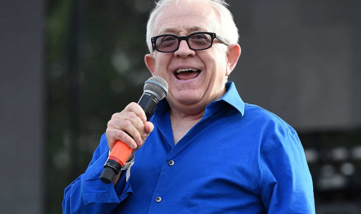 WEST HOLLYWOOD, CA - JUNE 14: Actor Leslie Jordan performs onstage at LA Pride 2015 by Christopher Street West on June 14, 2015 in West Hollywood, California.