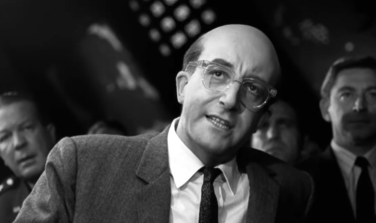 Screenshot from Dr. Strangelove Or: How I Learned To Stop Worrying And Love The Bomb (1964)