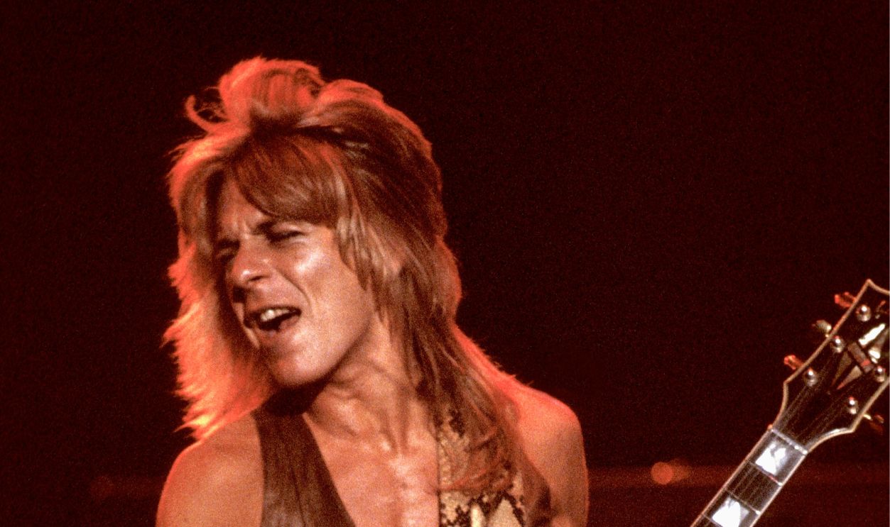 Randy Rhoads Performing In Concert With The Blizzard Of Ozz