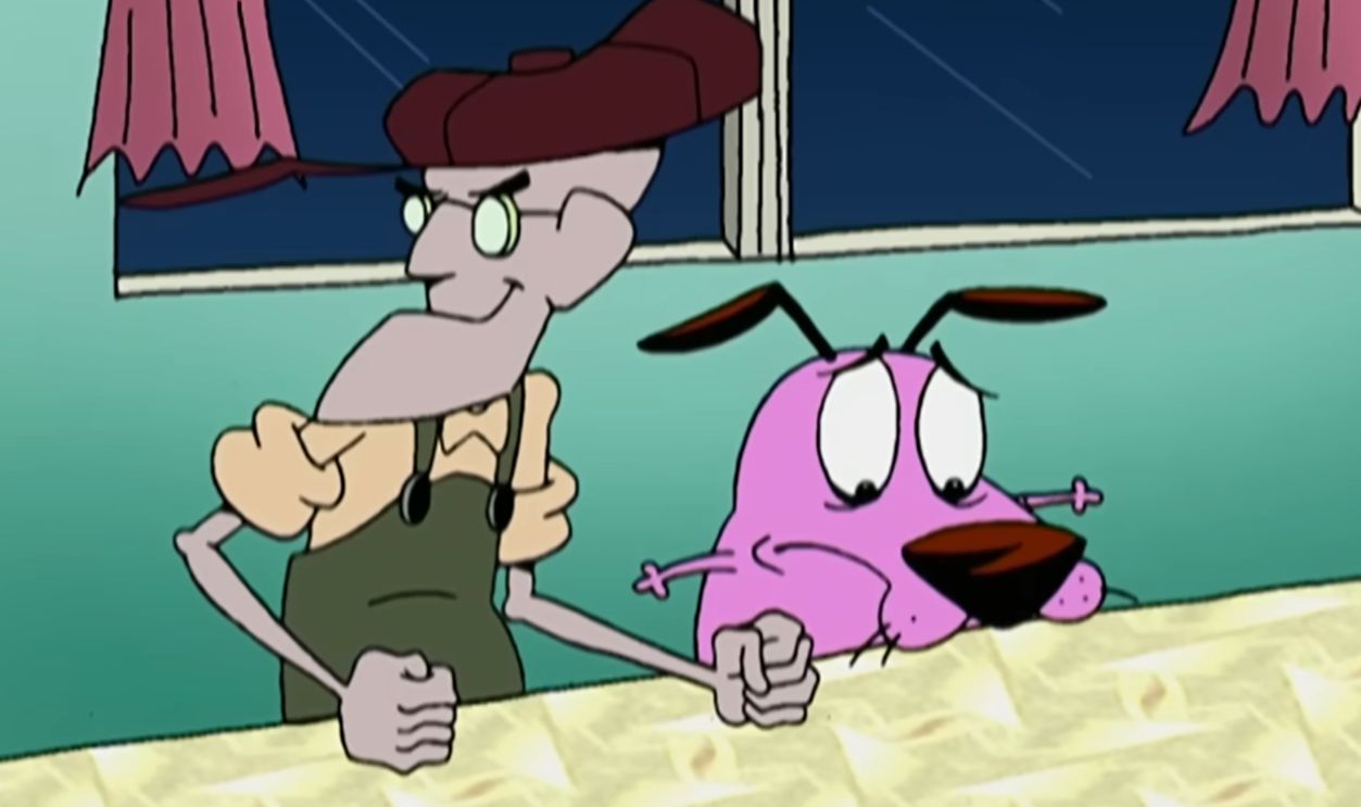 Screenshot from Courage the Cowardly Dog (1999–2002)