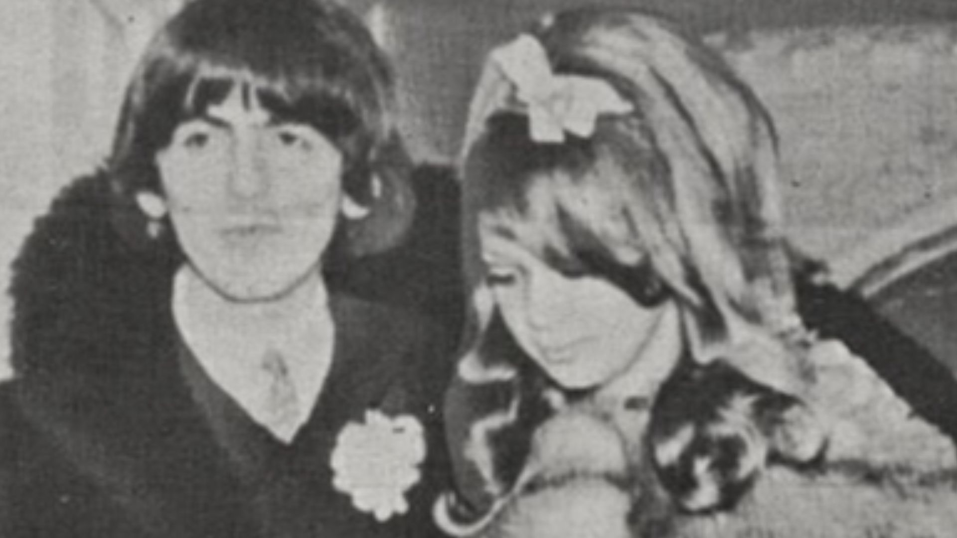 File:George Harrison and Pattie Boyd after wedding.jpg