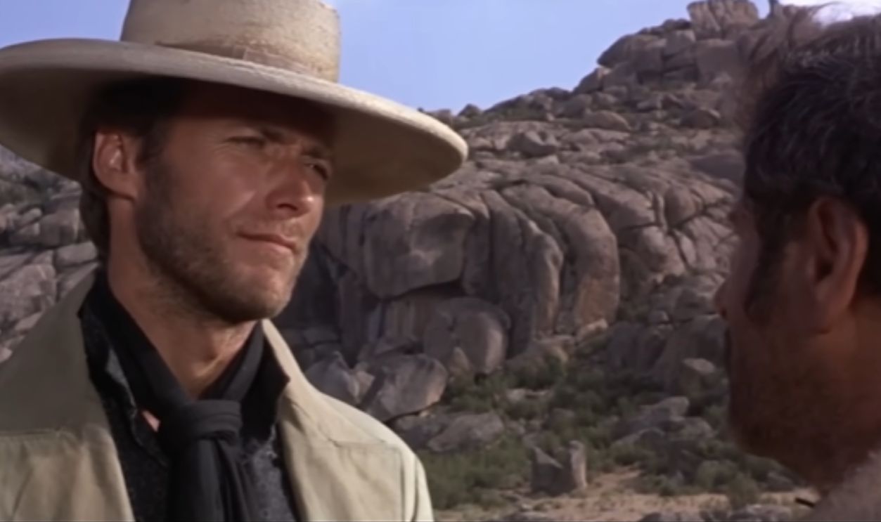 Screenshot from The Good, the Bad and the Ugly (1966)