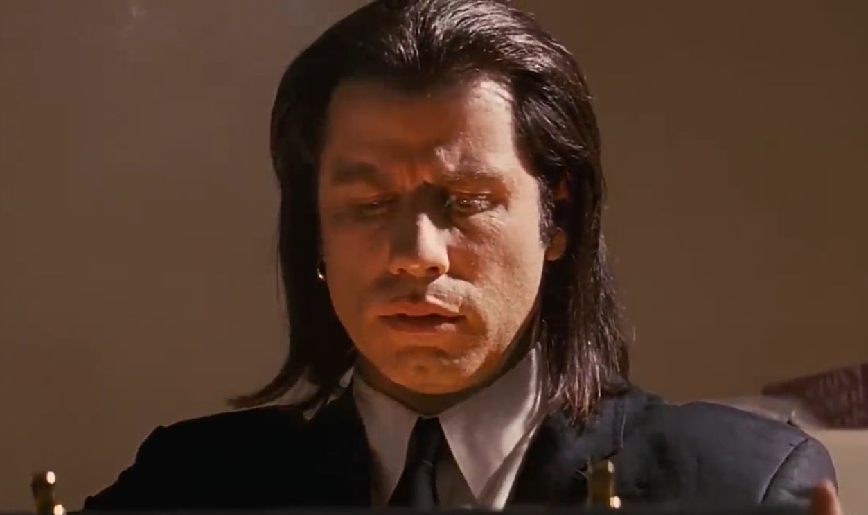 Screenshot from Pulp Fiction (1994)
