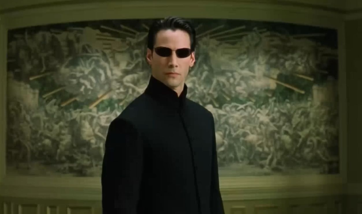 Screenshot from The Matrix (1999)