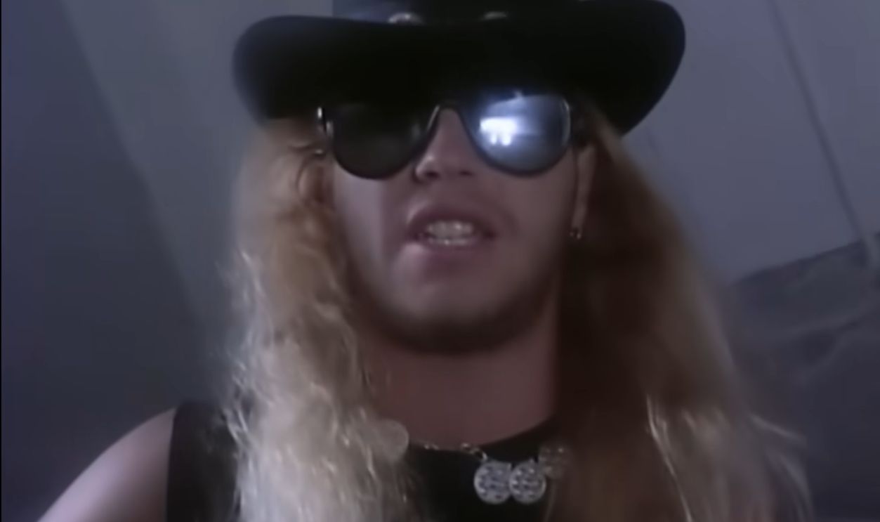 Screenshot from Every Rose Has Its Thorn (1988)