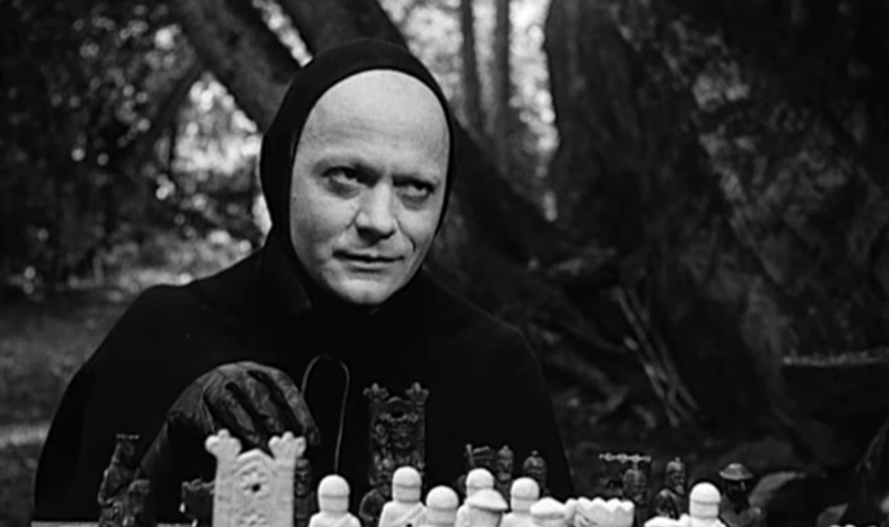 Screenshot from The Seventh Seal (1957)