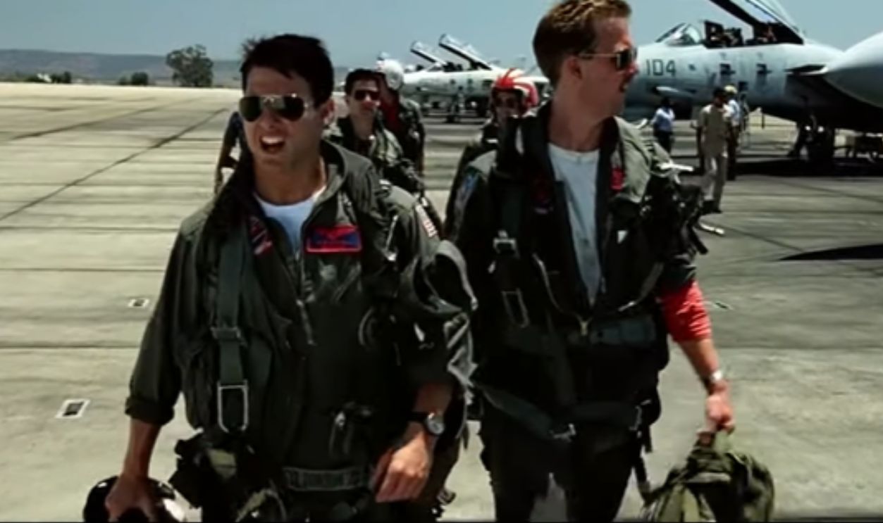 Screenshot from Top Gun (1986)