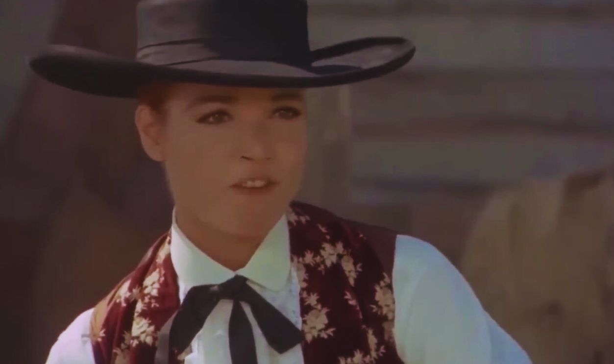 Screenshot from The Belle Starr Story (1968)