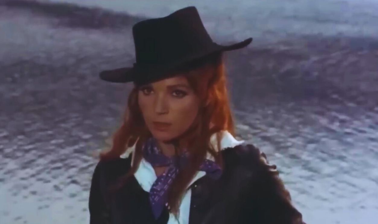 Screenshot from The Belle Starr Story (1968)