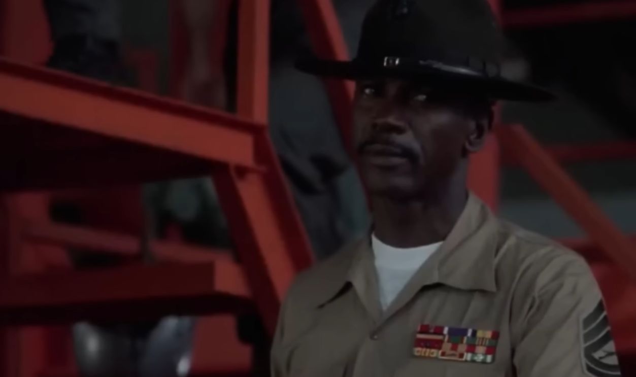 Screenshot from An Officer and a Gentleman (1982) 