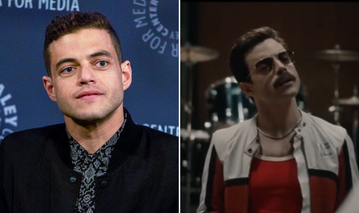 Dominick D and Screenshot from Bohemian Rhapsody (2018)