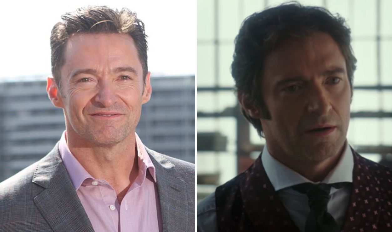 Eva Rinaldi and Screenshot from The Greatest Showman (2017) 