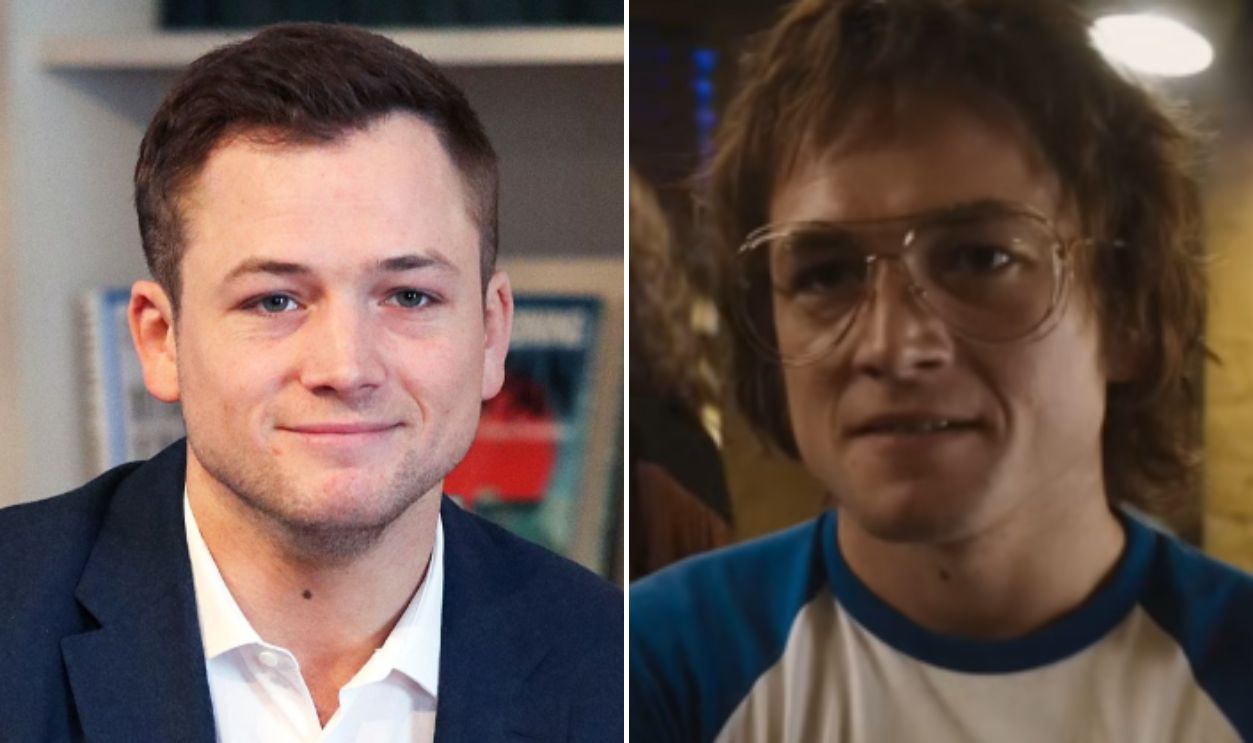 Fuzheado and Screenshot from Rocketman (2019)
