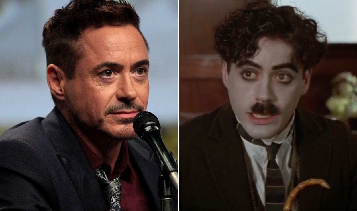 Gage Skidmore and Screenshot from Chaplin (1992)