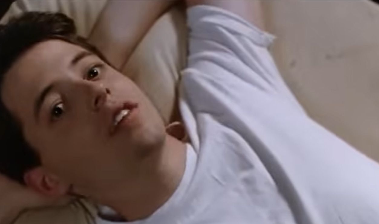 Screenshot from Ferris Bueller’s Day Off (1986)