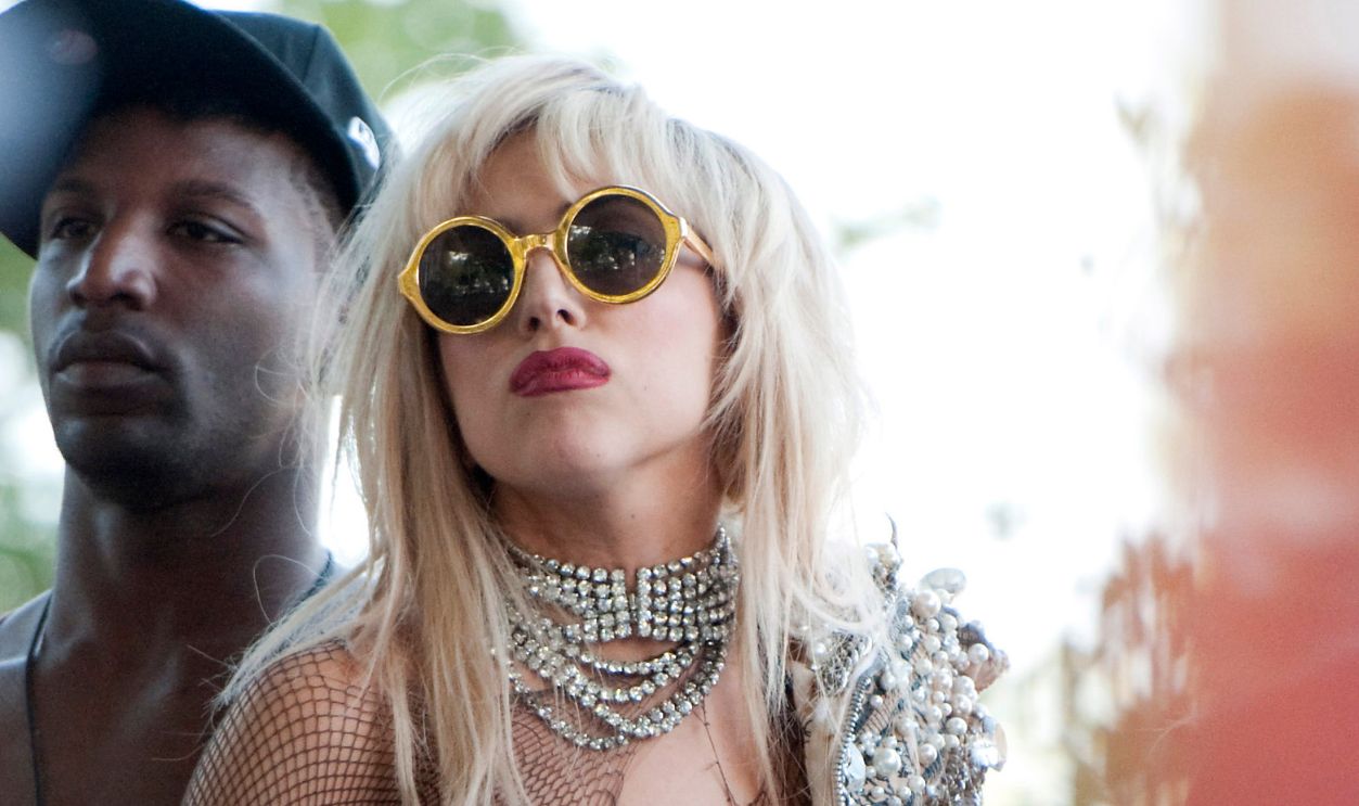 Lady Gaga with Semi Precious Weapons – Lollapalooza, 2010