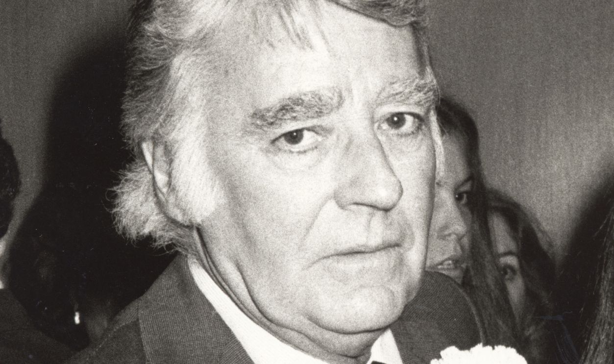 Peter Lawford during Jimmy Durante's Funeral at Good Shepard Church in Beverly Hills, California, United States.